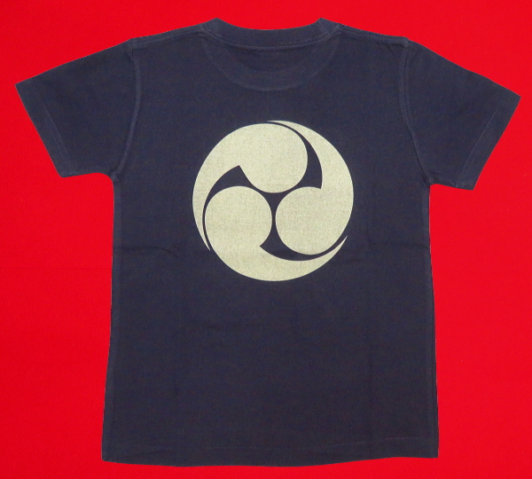 火消しデザイン 巴紋 和柄Tシャツ